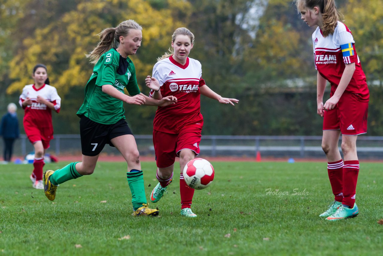 Bild 197 - C-Juniorinnen Kaltenkirchener TS - SV Bokhorst : Ergebnis: 1:2